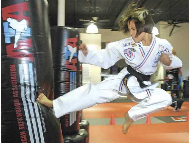 Martial artist: del Rosario wins world title in sparring