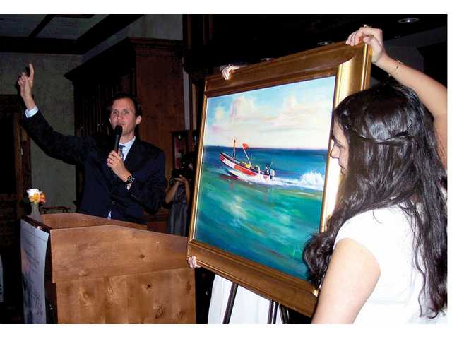 Inaugural art and wine gala is elegant event