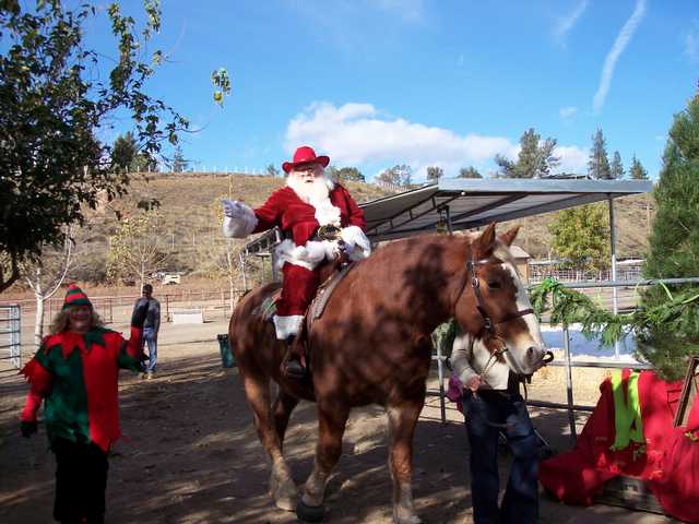 Santa Day at Carousel Ranch is family treat