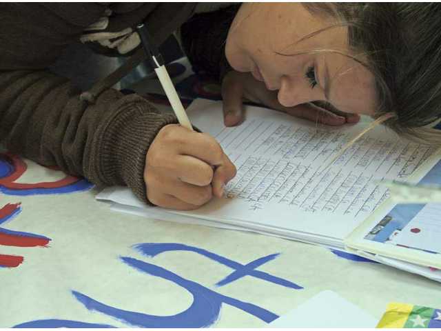 Canyon, Valencia students advocate child rights
