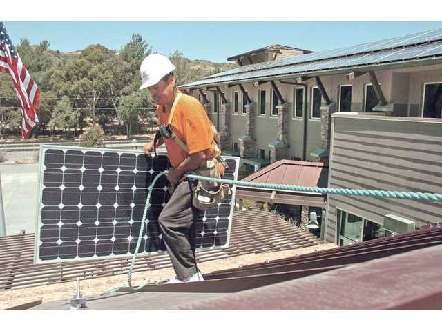 Newhall County Water District’s solar powered offices