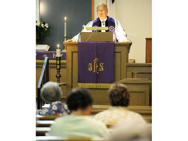Ash Wednesday service