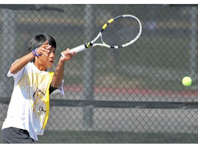 Foothill League boys tennis: Valencia too strong up top