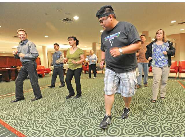 Salsa class has all the right moves