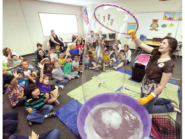 When enthusiasm for school bubbles over