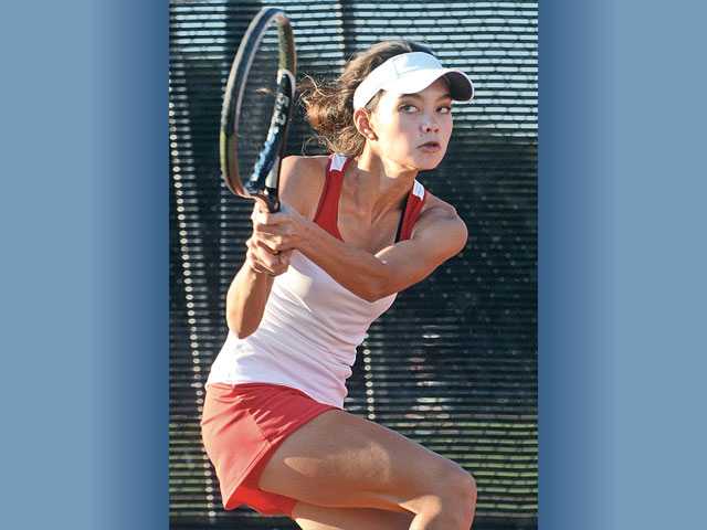CIF girls tennis: Hart heads to round 1