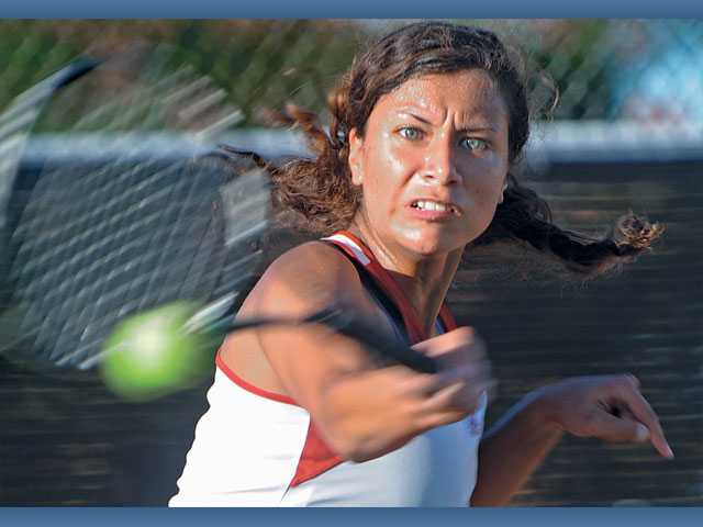 CIF girls tennis: Hart’s run reaches end