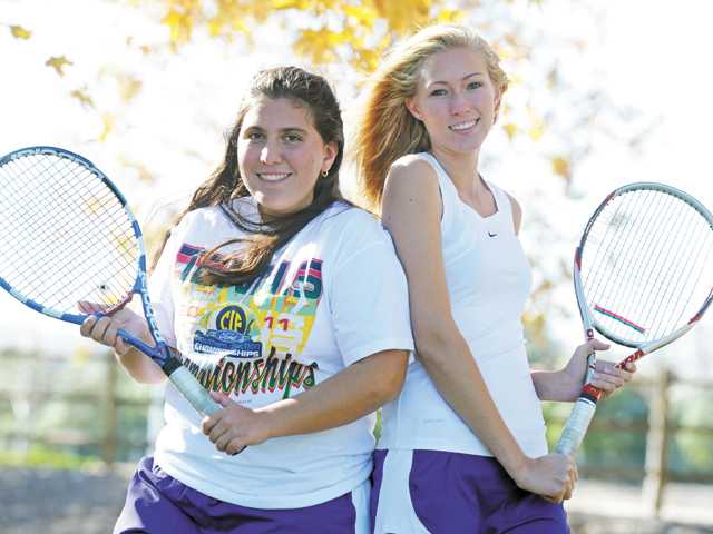 All-SCV Girls Tennis: Shenelle Trujillo & Michelle Savage, Even better, given time