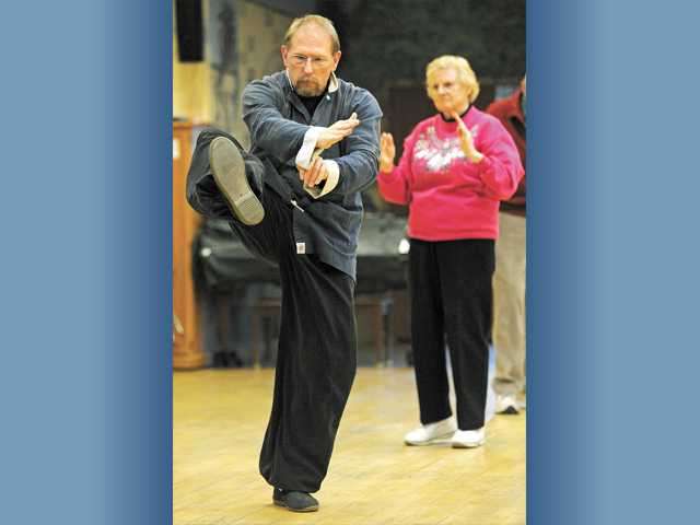 Tai chi adds peace to center