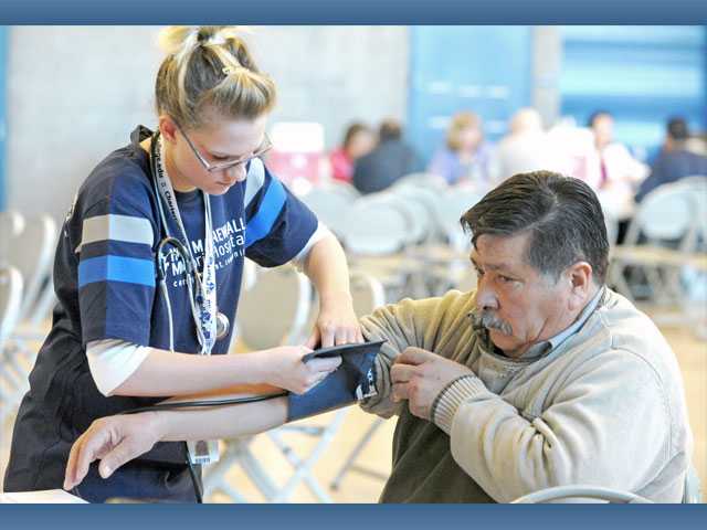 Hospital hosts health fair