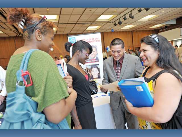 Job Fair draws hopeful applicants 
