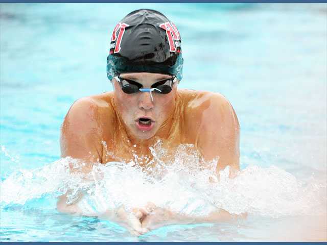 Prep swimming: Indians are one of a kind