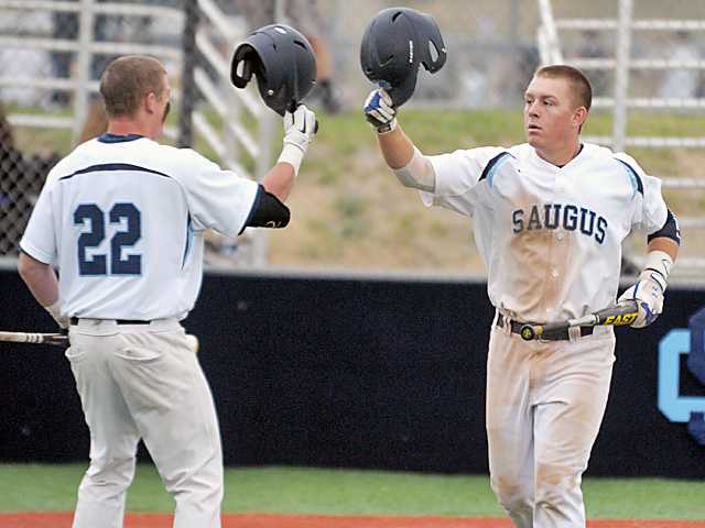 Foothill League baseball: Saugus strikes back