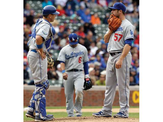Maholm wins again, Cubs top Dodgers 5-4 