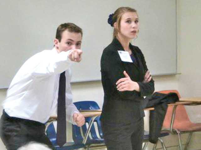 Students practice skills at speech tournament