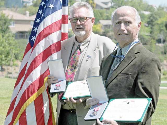 Local residents receive Bronze Stars