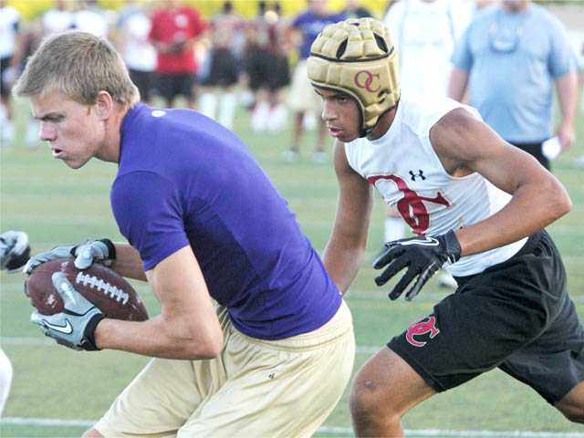 Prep football: Down the middle