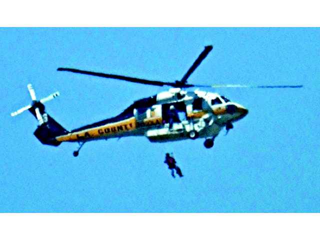 Separate incidents lead to airlifts to hospitals