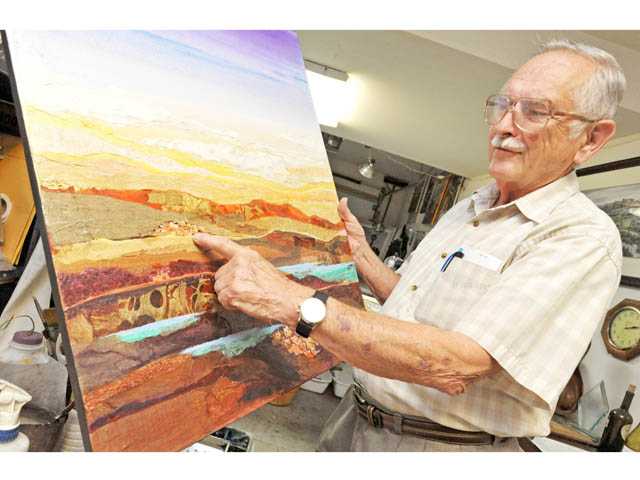 In living color: Don Trout tracks his life story through his artwork