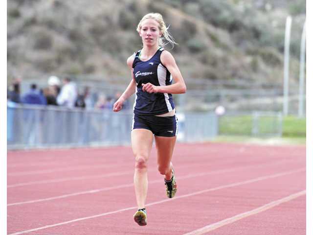 2011-12 Saugus High Co-Female Athletes of the Year: Karis Frankian and Abbey Weitzeil