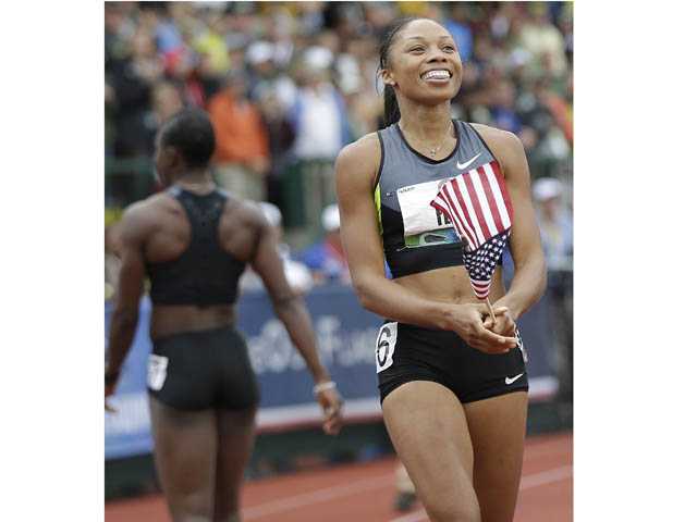 Felix gets final spot in 100 for Olympics