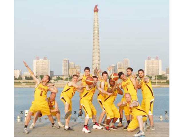 An American team in North Korea