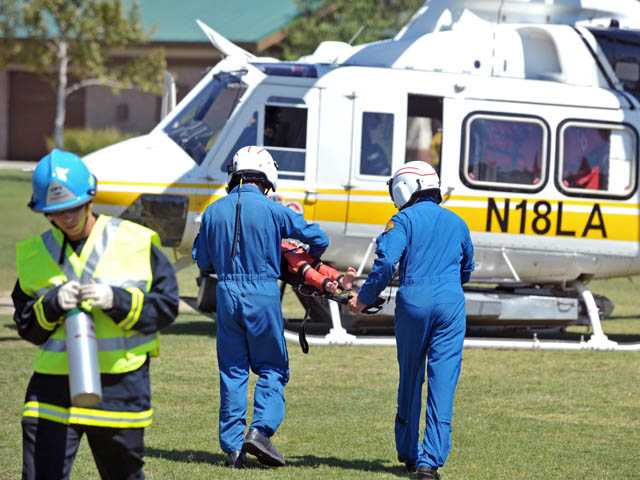 UPDATE: Boy airlifted after near drowning