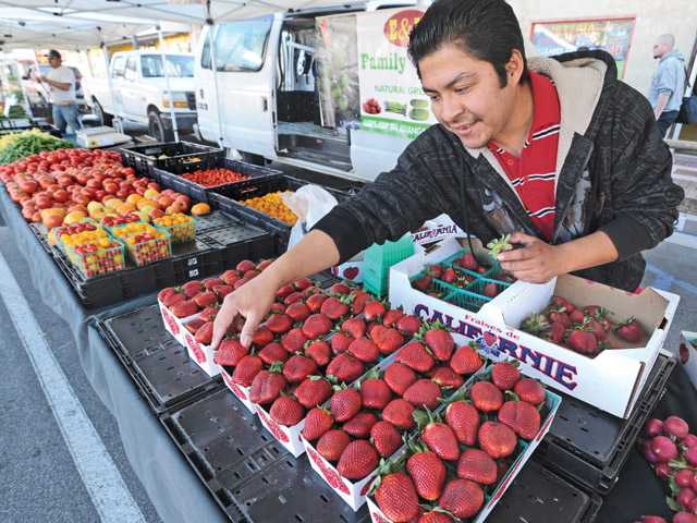 Farmers markets growing