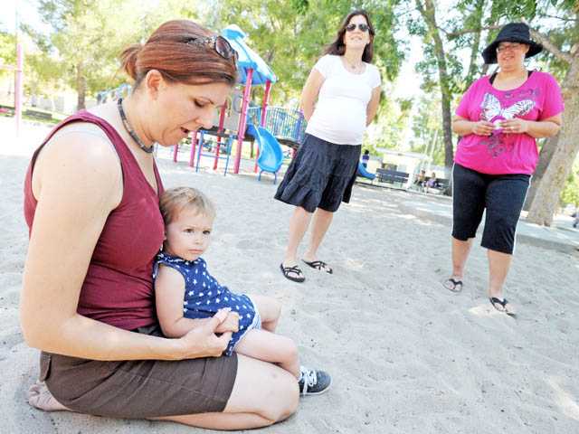 Group keeps mothers close, but kids closer