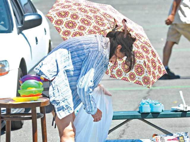 Triple-digit weather in SCV reaches 9th day