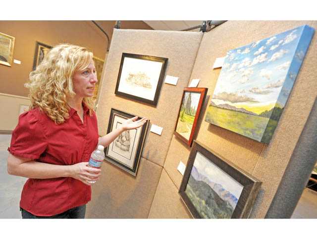 Artists express selves with works