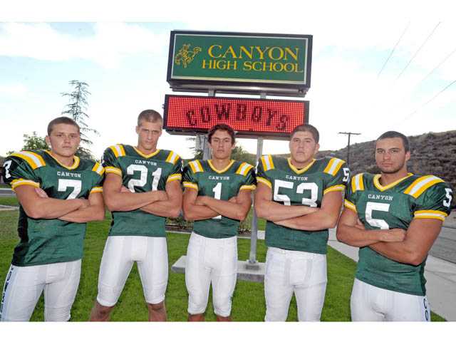 2012 Canyon football preview: Filling the voids