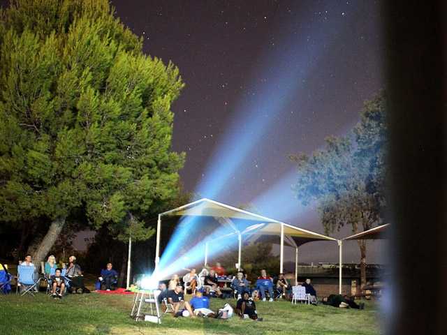 A film under the stars