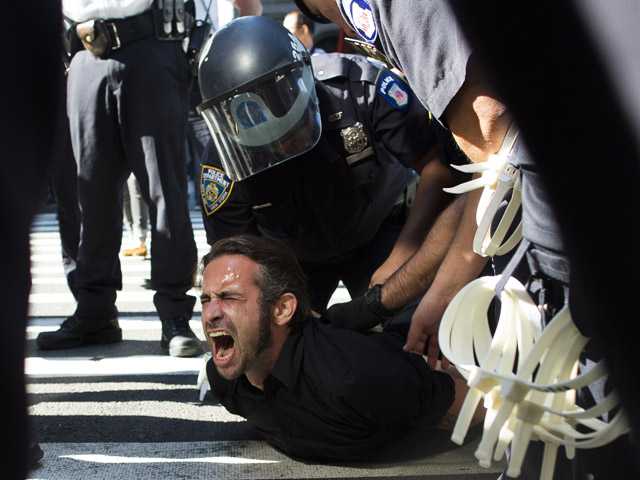 More than 180 Occupy Wall Street arrests in NYC 