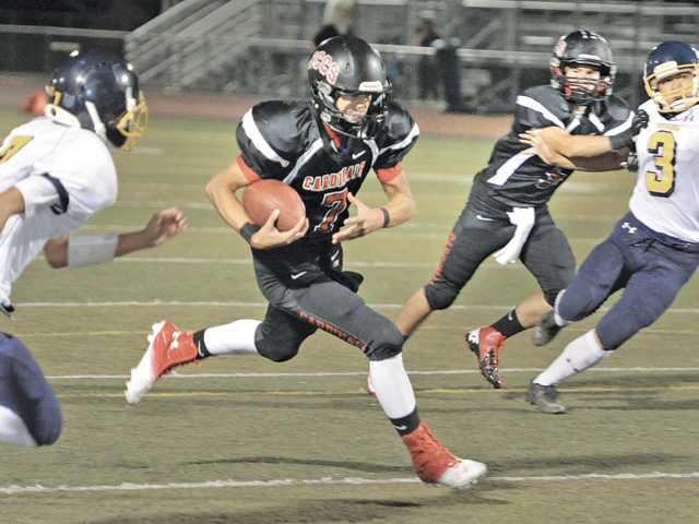 Prep football: Cards keep cruising