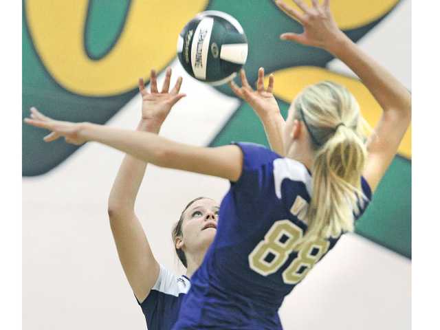 Prep volleyball: Sweep, but not so easy