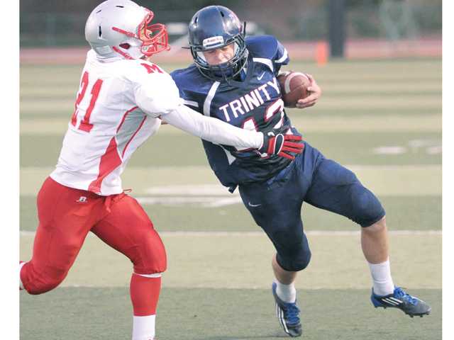 Trinity football: Knights lose grip