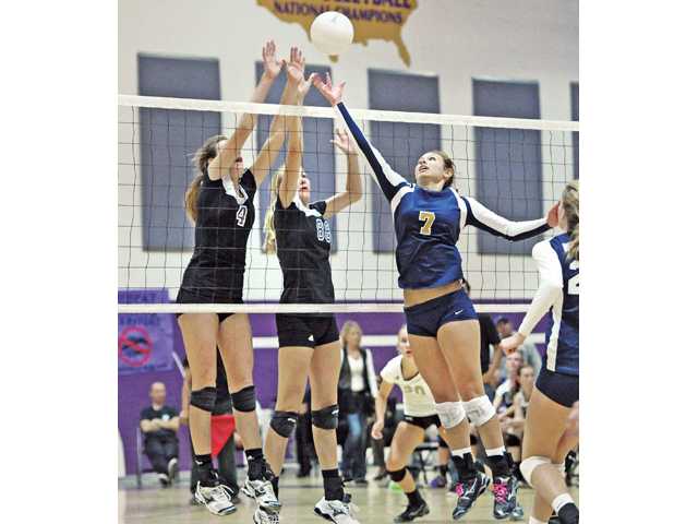 Foothill volleyball: Make some room