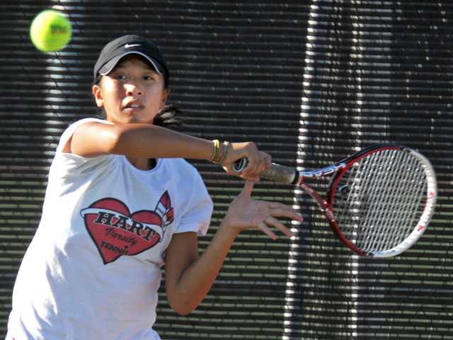 Foothill tennis: Title goes to deuce, Hart wins share of league