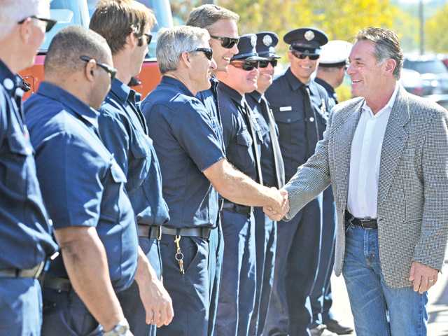 Fire official send-off