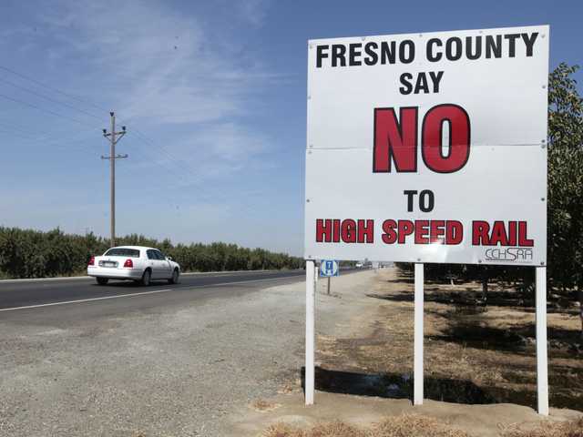 Judge backs Calif. high-speed rail over farmers