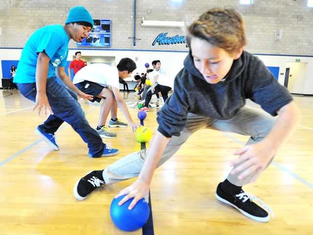 Today’s lesson: Duck, dip, dive and dodge!