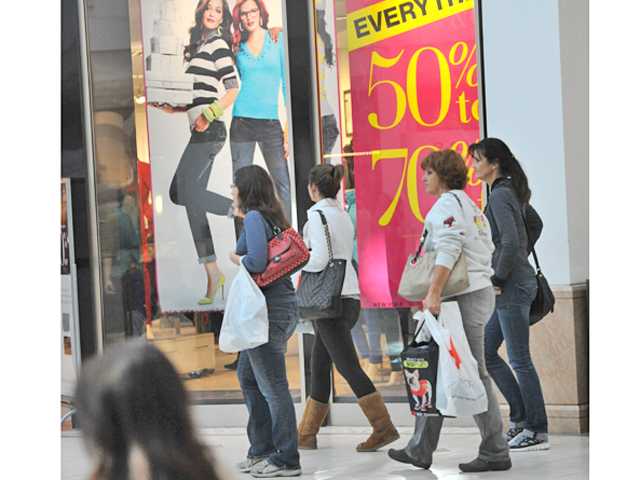 Local shoppers hit the stores on Black Friday