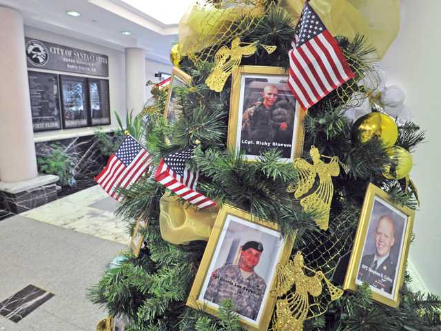 Tree honors those who died in service