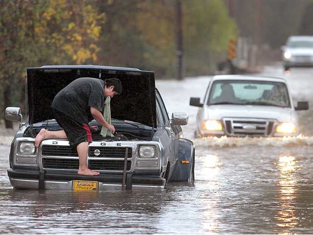 Third major storm moving into Northern California 
