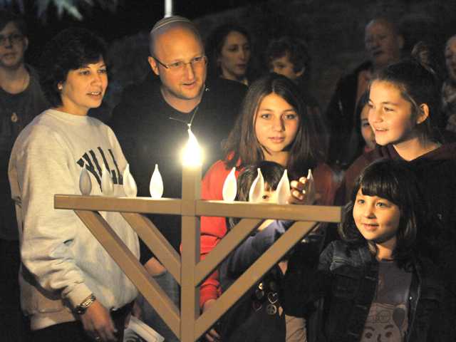 Menorah lightings begin