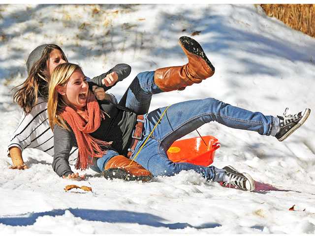 Snow day at Saugus