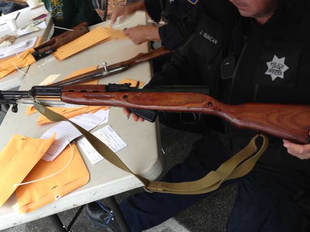 Police collect hundreds of guns in buyback program