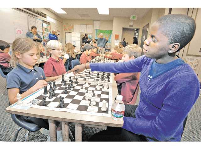 Chess celebrity visits Trinity Classical Academy
