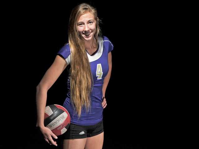 2012 All-SCV Girls Volleyball: Delaney Knudsen, The credit's all hers